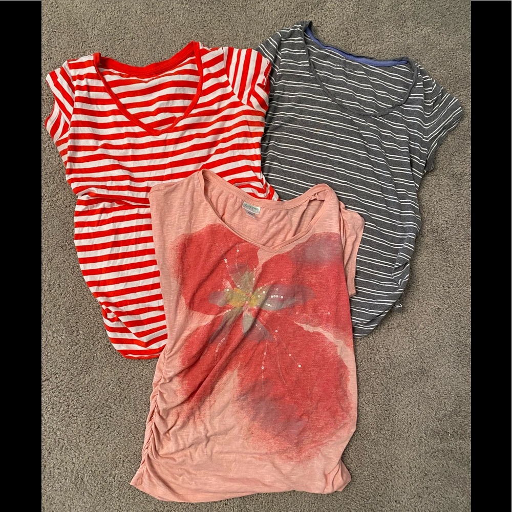 Lot of Three Maternity Tops
